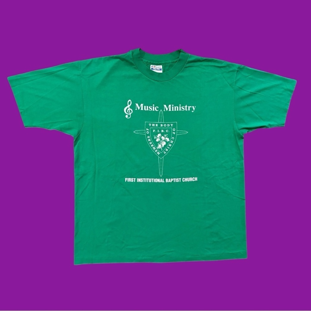 90s Hanes Music Ministry Tee